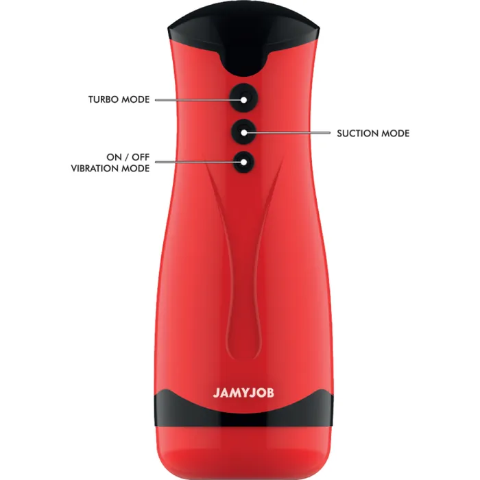Male Sex Toys JamyJob Dameron Rechargeable Sucking Vibrating Masturbator