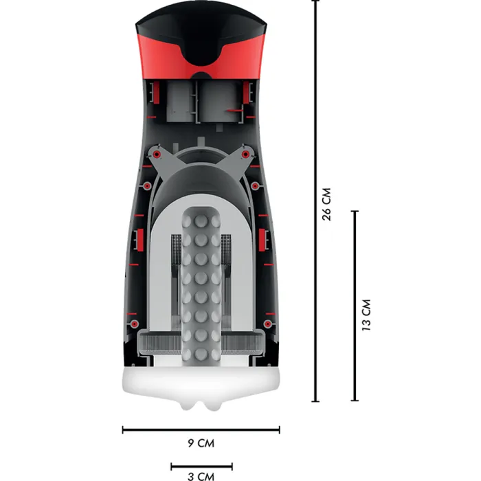 Male Sex Toys JamyJob Dameron Rechargeable Sucking Vibrating Masturbator