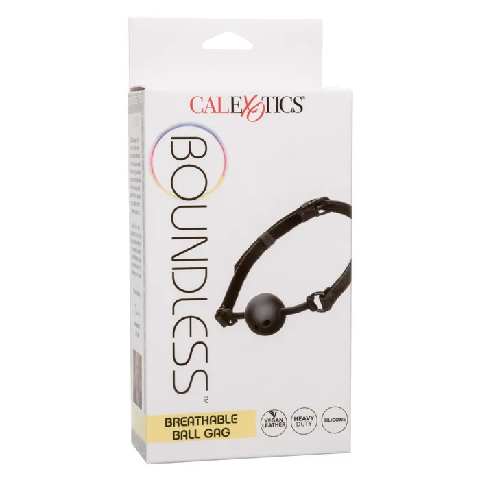 CalExotics Anal Boundless BREATHABLE BALL GAG Black