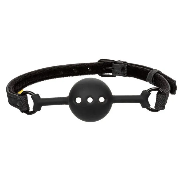 CalExotics Anal Boundless BREATHABLE BALL GAG Black