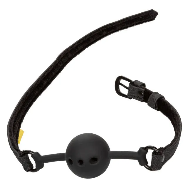 CalExotics Anal Boundless BREATHABLE BALL GAG Black