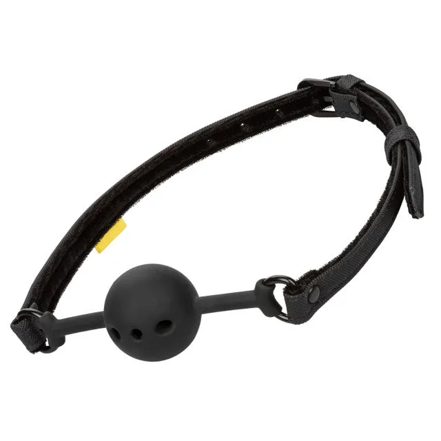 CalExotics Anal Boundless BREATHABLE BALL GAG Black