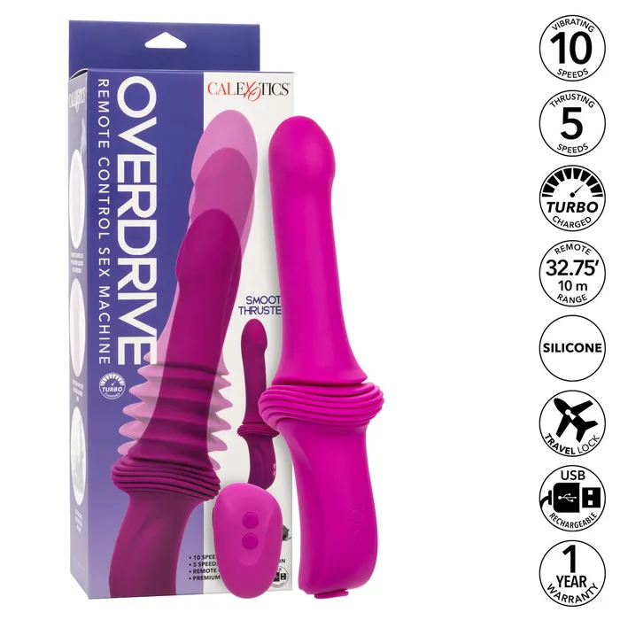 Overdrive Smooth Thruster Sex Machine CalExotics Female Sex Toys