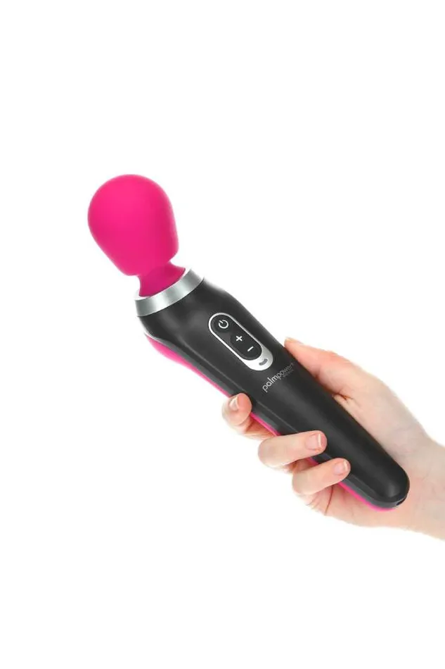 BMS Vibrators PalmPower Extreme Massage Wand Pink