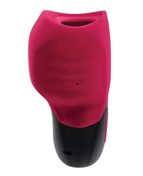 Evolved Novelties INC Anal Gender X Body Kisses Vibrating Suction Massager Redblack