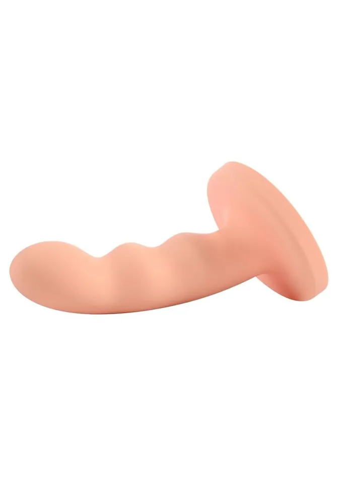 Female Sex Toys Sportsheets Ren Silicone Curved Dildo with Suction Cup