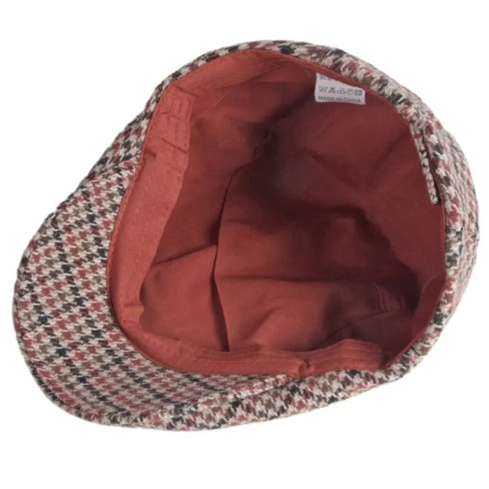 Moreau Plaid Wool Flat Cap mysite Vibrators