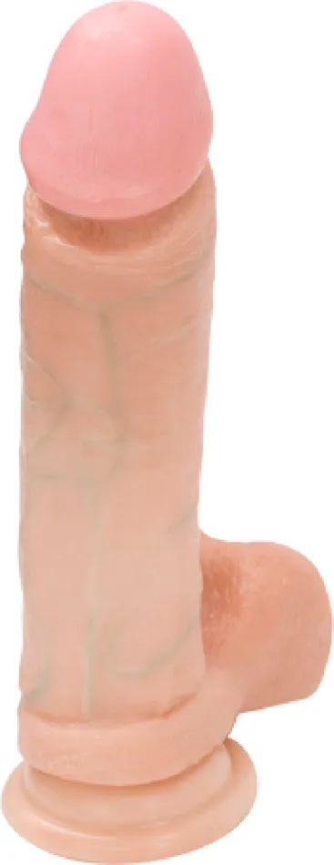 Dildos Doc Johnson Cock 8 With Removable VacULock Suction Cup Vanilla