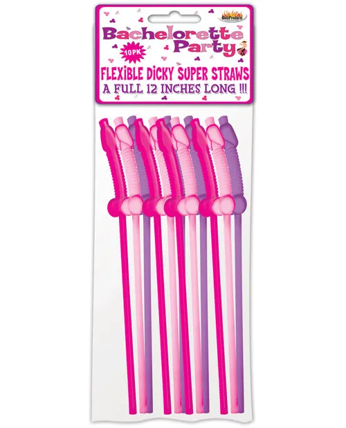Bachelorette Female Sex Toys Bachelorette Party Flexible Dicky Super Straws 10 Per Pack Bachelorette Female Sex Toys Bachelorette Party Flexible Dicky Super Straws 10 Per Pack