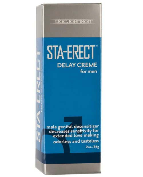 Female Sex Toys Intimate Enhancements StaErect Delay Creme For Men boxed 2oz Female Sex Toys Intimate Enhancements StaErect Delay Creme For Men boxed 2oz