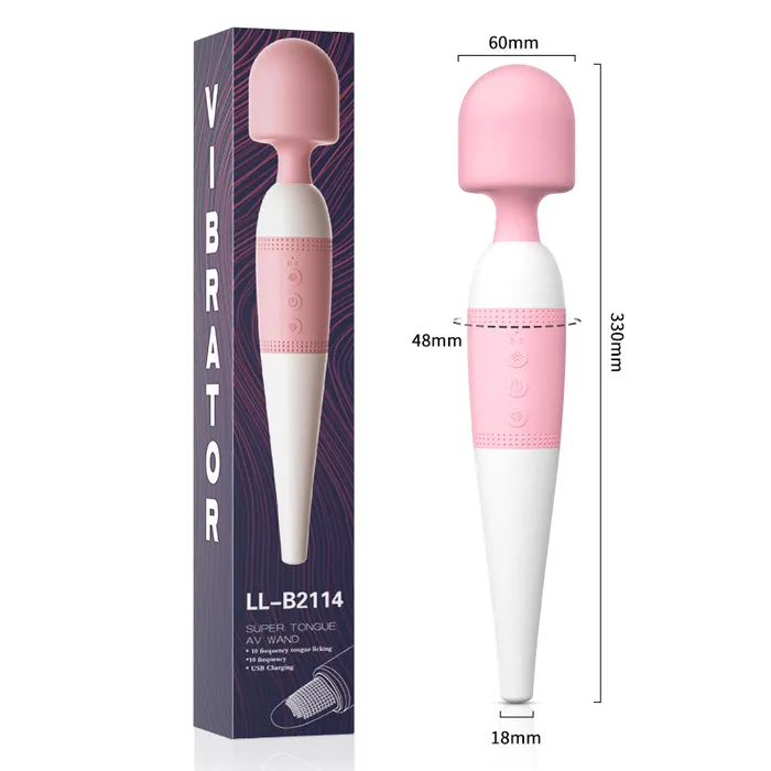 Female Sex Toys Wild Night Fantasies Luxury Rechargeable Wand Vibrator