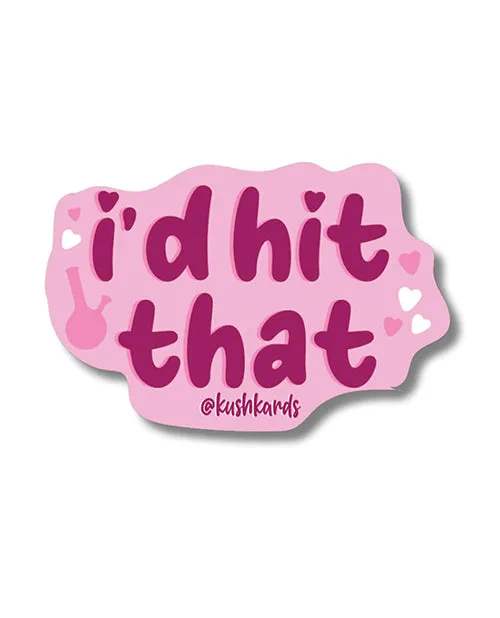 Id Hit That Sticker Pack of 3 Kush Kards Male Sex Toys
