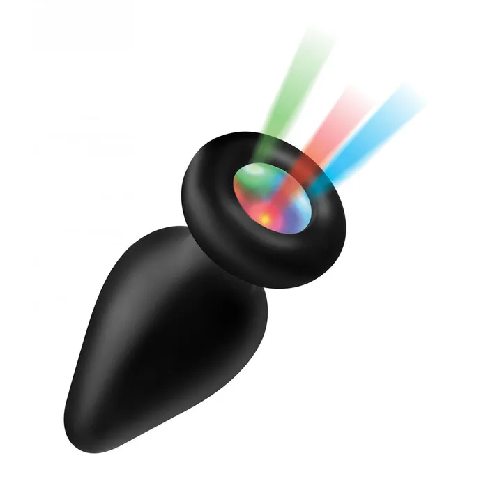 Male Sex Toys Booty Sparks Light Up Silicone Anal Plug