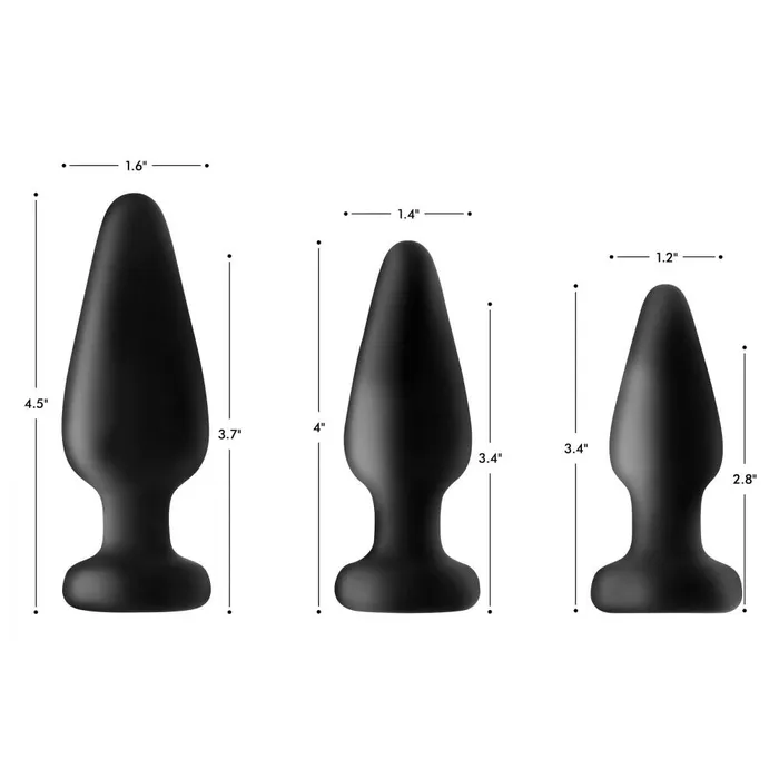 Male Sex Toys Booty Sparks Light Up Silicone Anal Plug