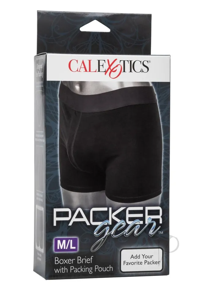 Packer Gear Boxer Brief with Packing Pouch ML Black Packer Gear Female Sex Toys
