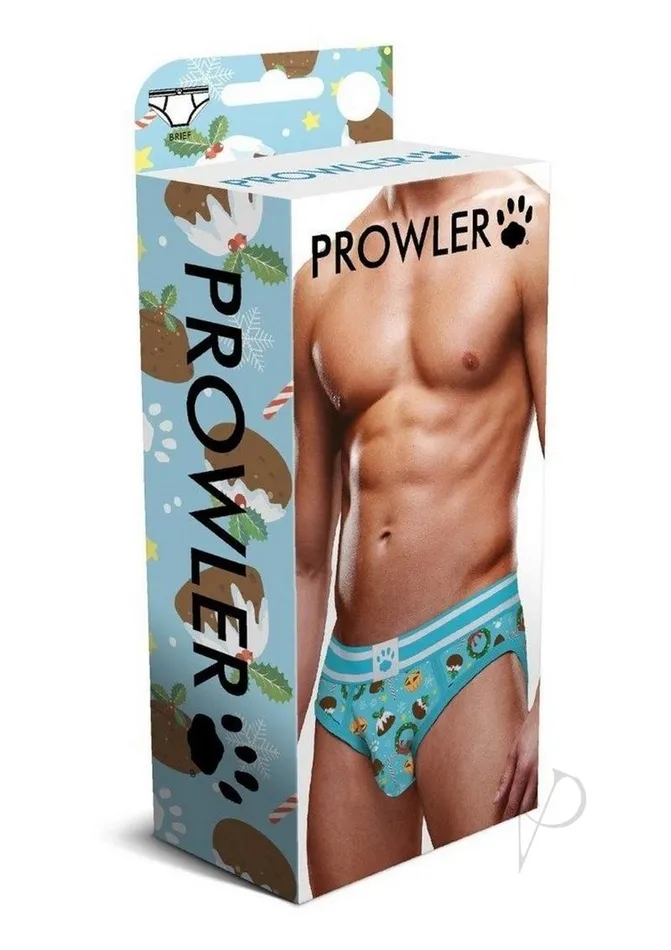 Prowler Prowler Christmas Pudding Brief XL BlueWhite Vibrators