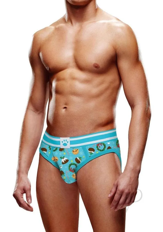 Prowler Prowler Christmas Pudding Brief XL BlueWhite Vibrators Prowler Prowler Christmas Pudding Brief XL BlueWhite Vibrators