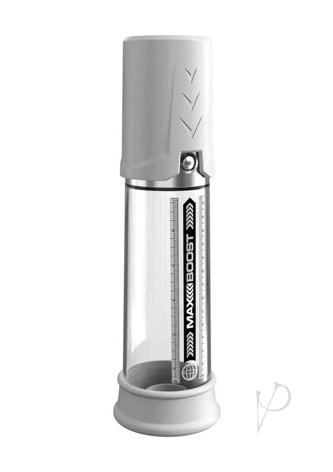 Pump Worx Max Boost Penis Pump WhiteClear Pump Worx Male Sex Toys