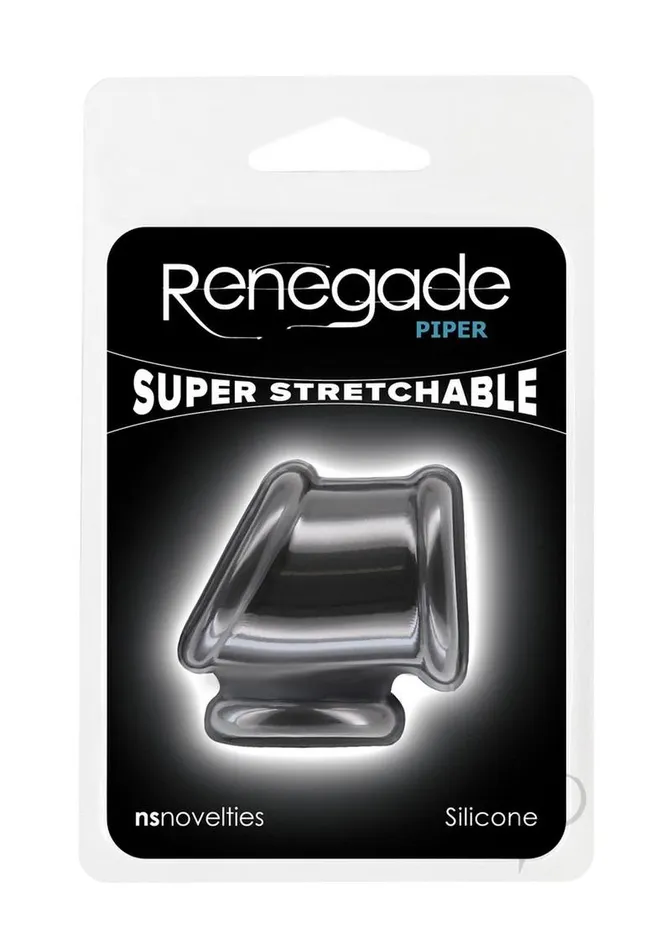 Renegade Piper Silicone Ball Strecher Cock Ring Black Renegade Male Sex Toys Renegade Piper Silicone Ball Strecher Cock Ring Black Renegade Male Sex Toys