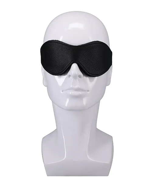Restraints In a Bag Vegan Leather Blindfold Black In A Bag Restraints In a Bag Vegan Leather Blindfold Black In A Bag