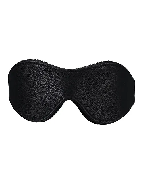 Restraints In a Bag Vegan Leather Blindfold Black In A Bag Restraints In a Bag Vegan Leather Blindfold Black In A Bag