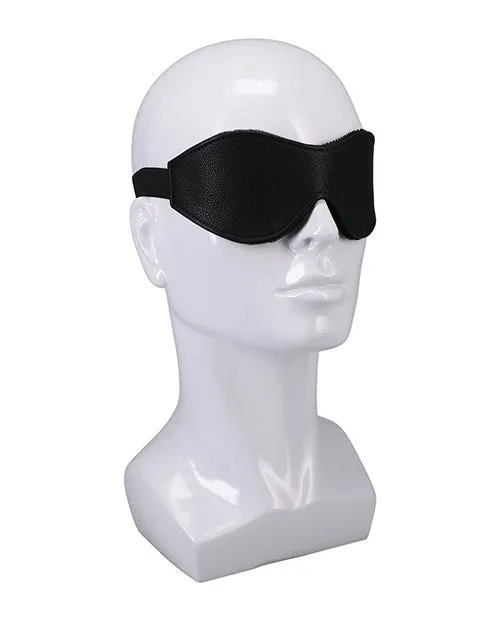 Restraints In a Bag Vegan Leather Blindfold Black In A Bag Restraints In a Bag Vegan Leather Blindfold Black In A Bag