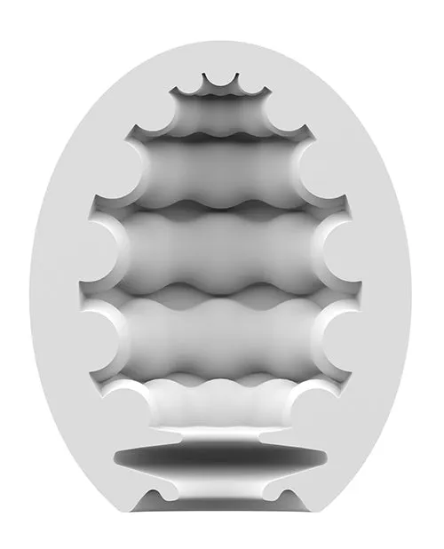 Satisfyer Masturbator Egg Riffle Light Green Satisfyer Male Sex Toys Satisfyer Masturbator Egg Riffle Light Green Satisfyer Male Sex Toys