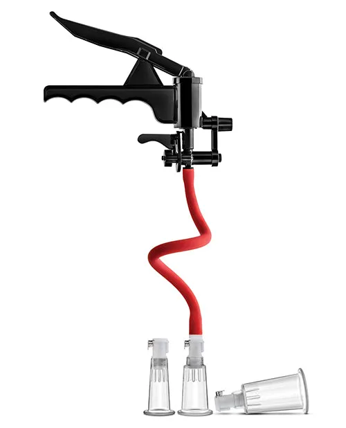 Temptasia Clitoris and Nipple Pump Red Temptasia Vibrators