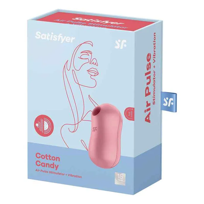 Wild Night Fantasies Vibrators Satisfyer Cotton Candy Air Pulsation Stimulator