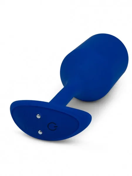 BVibe Male Sex Toys Vibrating Snug Plug XL Navy