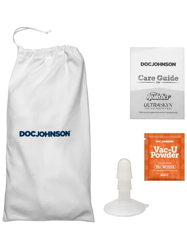 Doc Johnson Dildos Signature Cocks Codey Steele 8 Inch ULTRASKYN Cock with Removable VacULock Suction Cup V Doc Johnson Dildos Signature Cocks Codey Steele 8 Inch ULTRASKYN Cock with Removable VacULock Suction Cup V