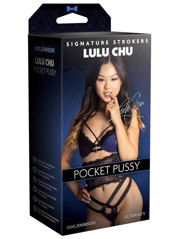Doc Johnson Male Sex Toys Signature Strokers Lulu Chu ULTRASKYN Pocket Pussy Vanilla Doc Johnson Male Sex Toys Signature Strokers Lulu Chu ULTRASKYN Pocket Pussy Vanilla