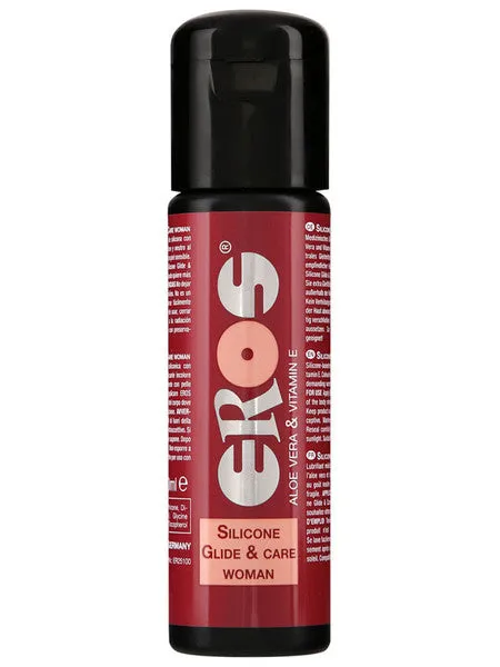 Eros Male Sex Toys EROS Silicone Glide and Care 100 ml