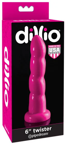 Female Sex Toys Dillio 6 in Twister Pipedream Products