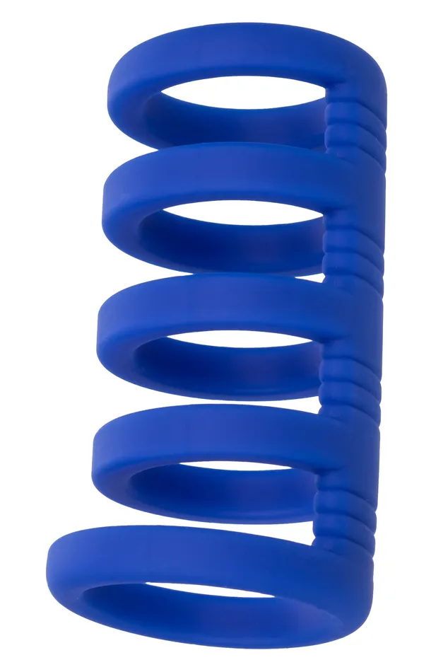 Male Sex Toys CalExotics Admiral Xtreme Cock Cage Blue