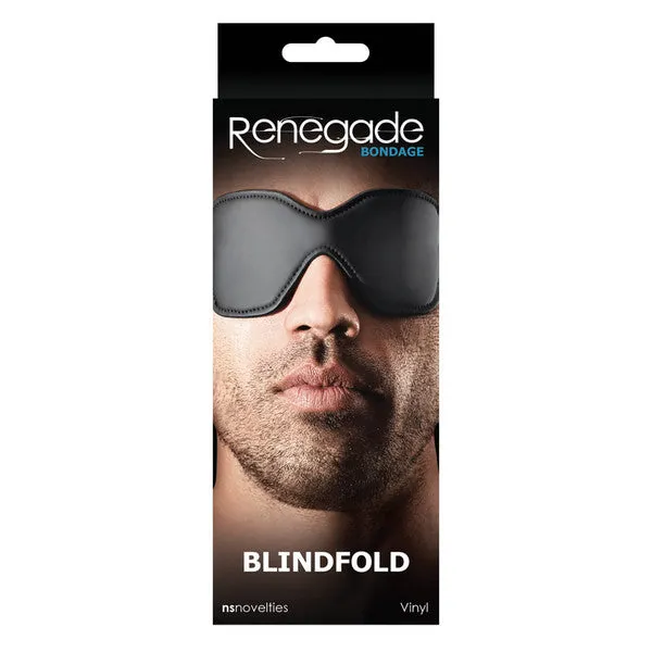 NS Novelties Anal Renegade Bondage Blindfold Black