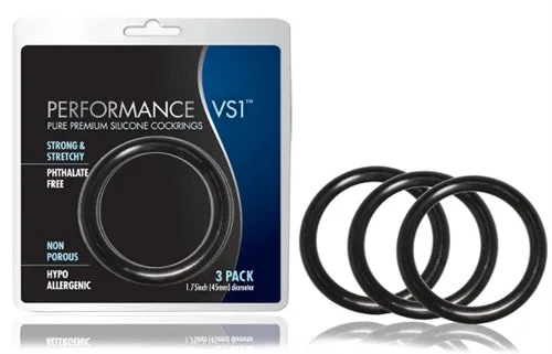 Performance Rings Vs1 Medium Black Blush Novelties Anal