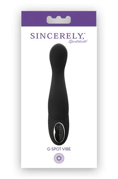 Sincerely GSpot VibeBlack Sportsheets Vibrators