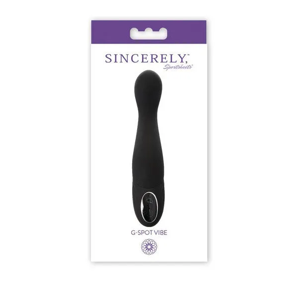 Sincerely GSpot VibeBlack Sportsheets Vibrators