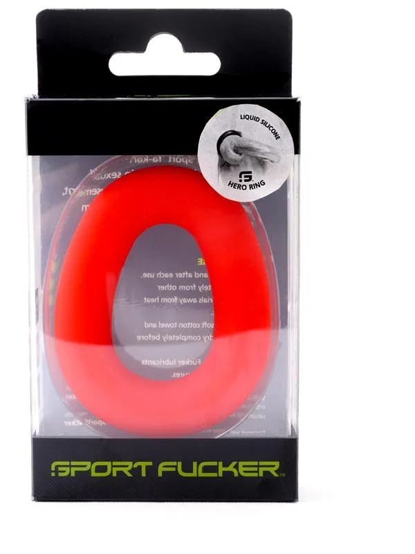 Sport Fucker Anal Hero Ring by Sport Fucker Red Sport Fucker Anal Hero Ring by Sport Fucker Red