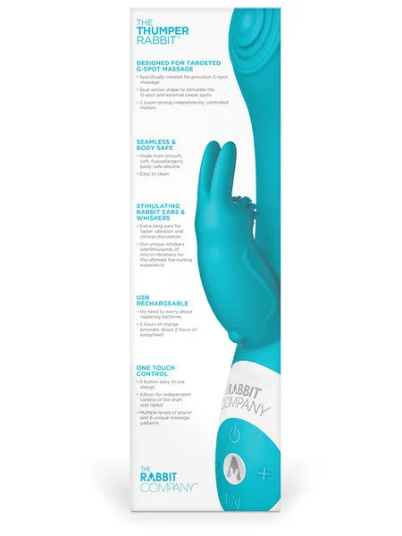The Thumper Rabbit Blue The Rabbit Company Vibrators