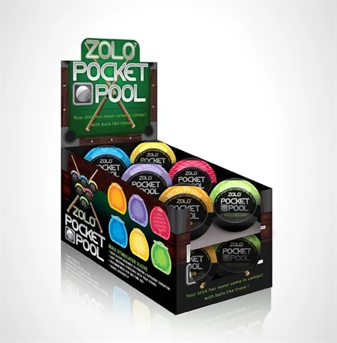 Zolo Cup Female Sex Toys Pocket Pool 12 Pieces Display