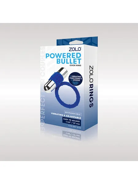 Zolo Male Sex Toys Zolo Powered Bullet Cock Ring