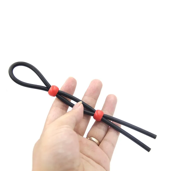 Adjustable Silicone Cock Ring PlugLust Male Sex Toys