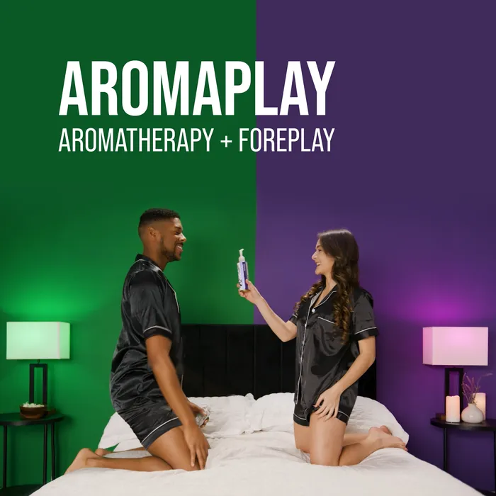 Couples Lubelife Aromaplay Lavender and Vanilla Massage Oil
