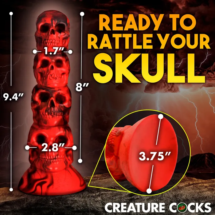 Dildos XR Brands Doom Silicone Dildo