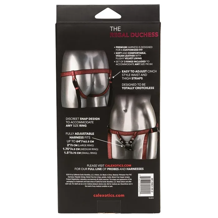 Holiday Female Sex Toys Her Royal Harness The Regal DuchessRed