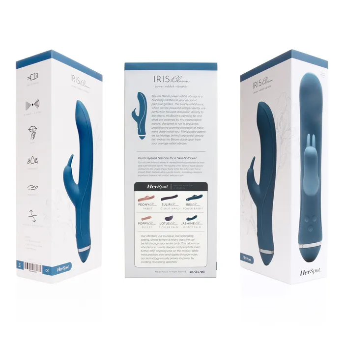 Iris Bloom Power Rabbit Vibrator Fleshlight Female Sex Toys