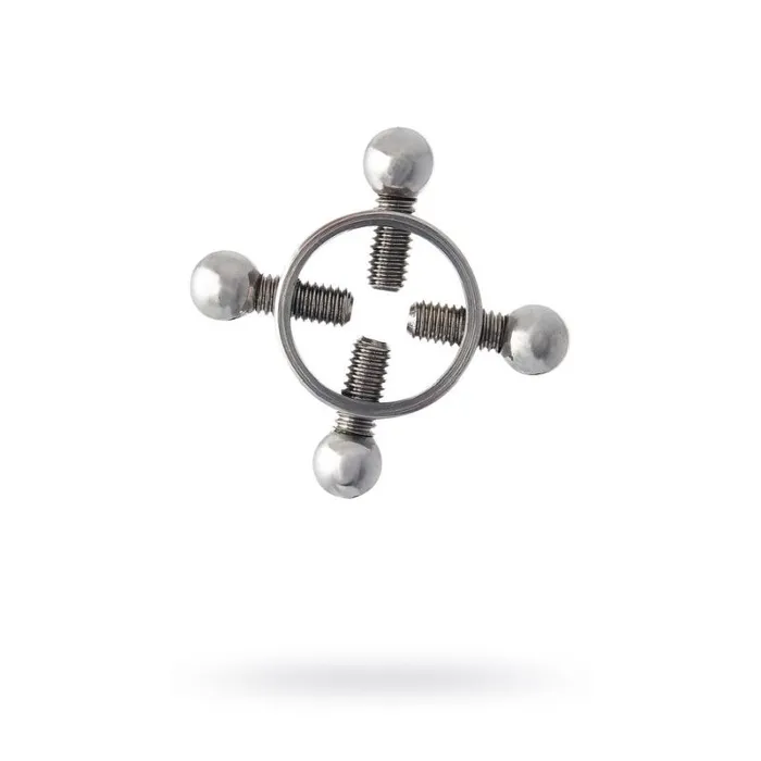 Metal Anal Silver Metal 2 Pc Nipple Clamps
