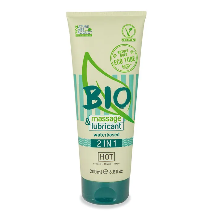 onestopadultshopau Sexual Health Wellbeing HOT BIO Massage Lubricant 2In1